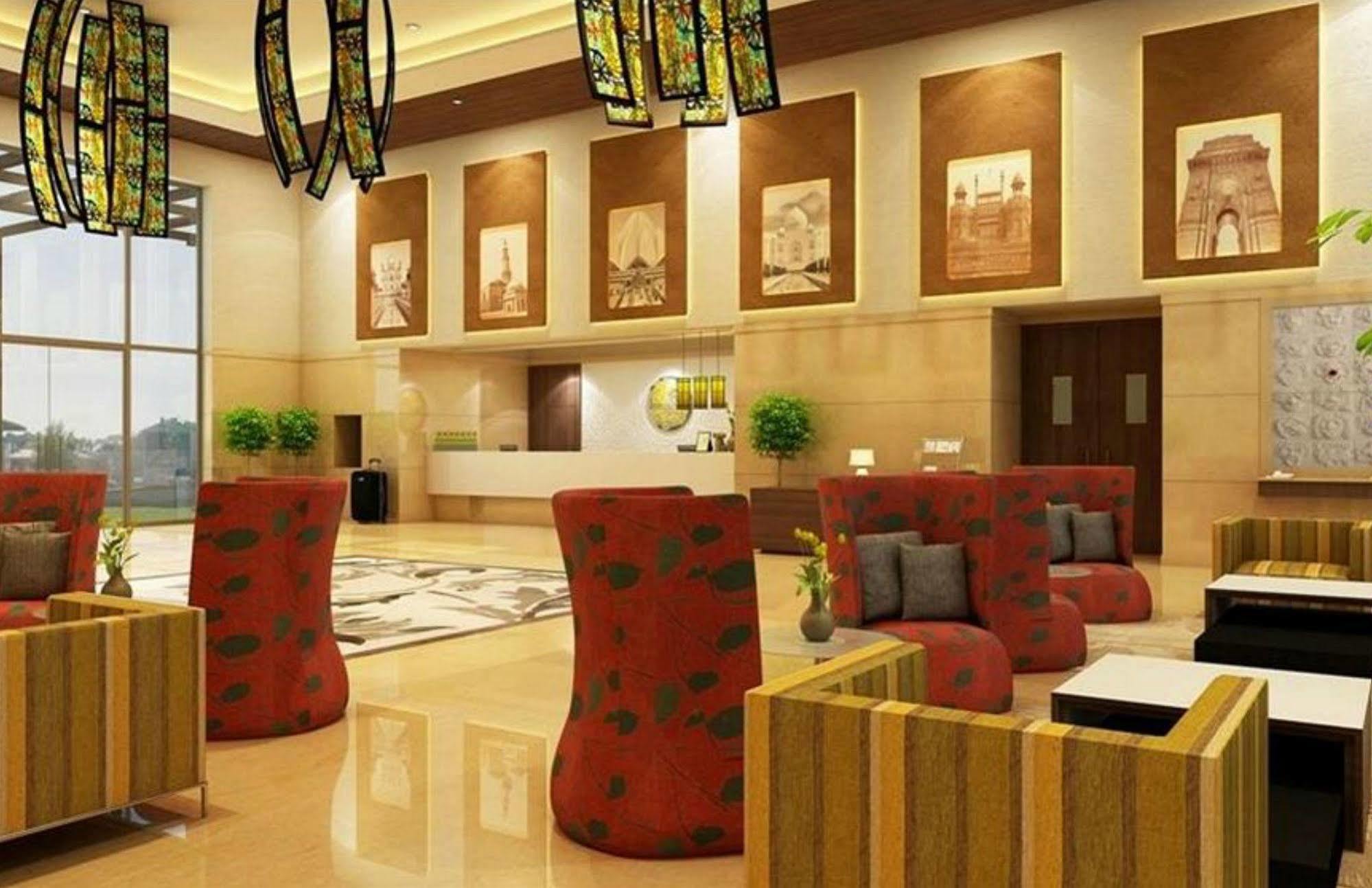 Lemon Tree Premier, Delhi Airport Hotel New Delhi Ngoại thất bức ảnh The lobby of the hotel